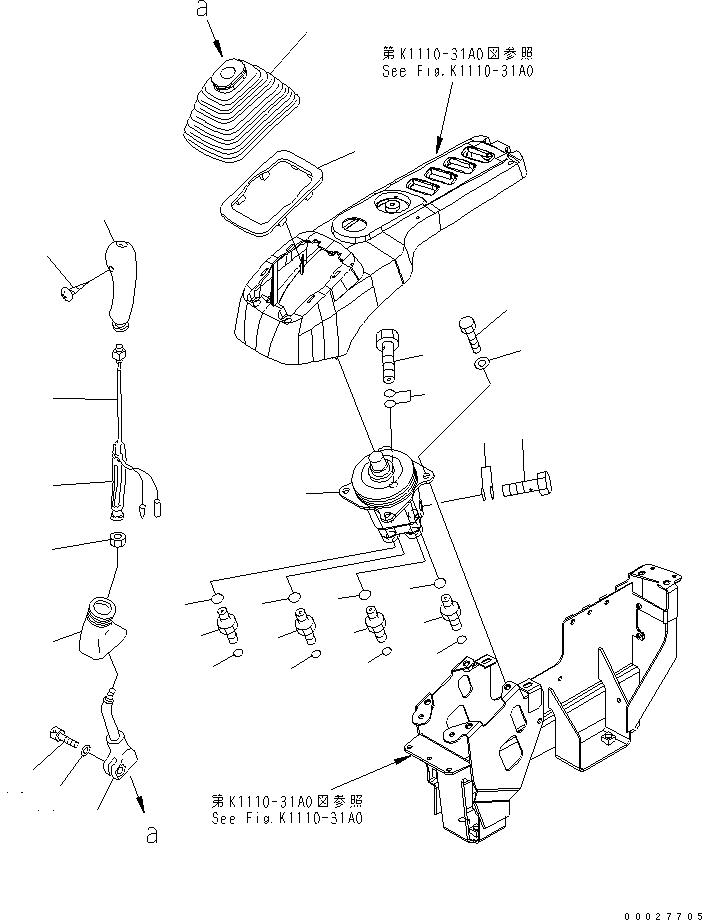 Excavators Komatsu / PC130-7 S/N 70001-UP (For Australia)(pc130-0c) / FLOOR FRAME (OPERATOR