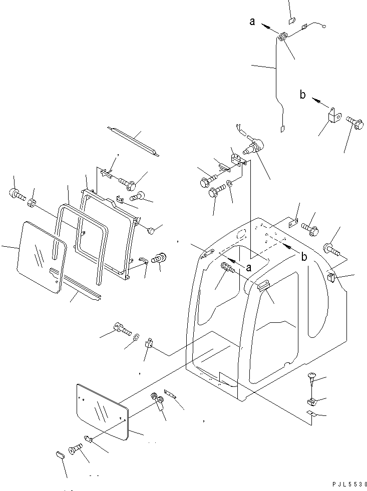 Excavators Komatsu / PC130-6E S/N 45001-UP(pc130-1r) / OPERATOR