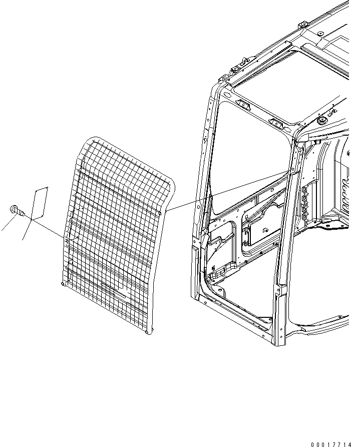 Komatsu parts book diagram for PC138US-2-A S/N 4501-UP: CAUTION PLATE