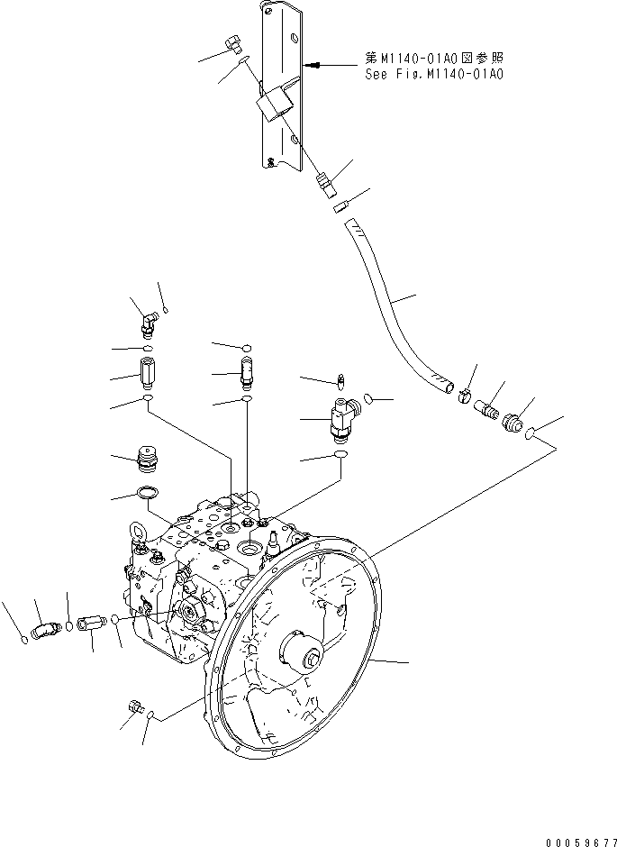 Excavators Komatsu / PC138USLC-8 S/N 20001-24509 (For North America)(pc138u4c) / MAIN PUMP(#20001-)(150060 : H0210-01A0)