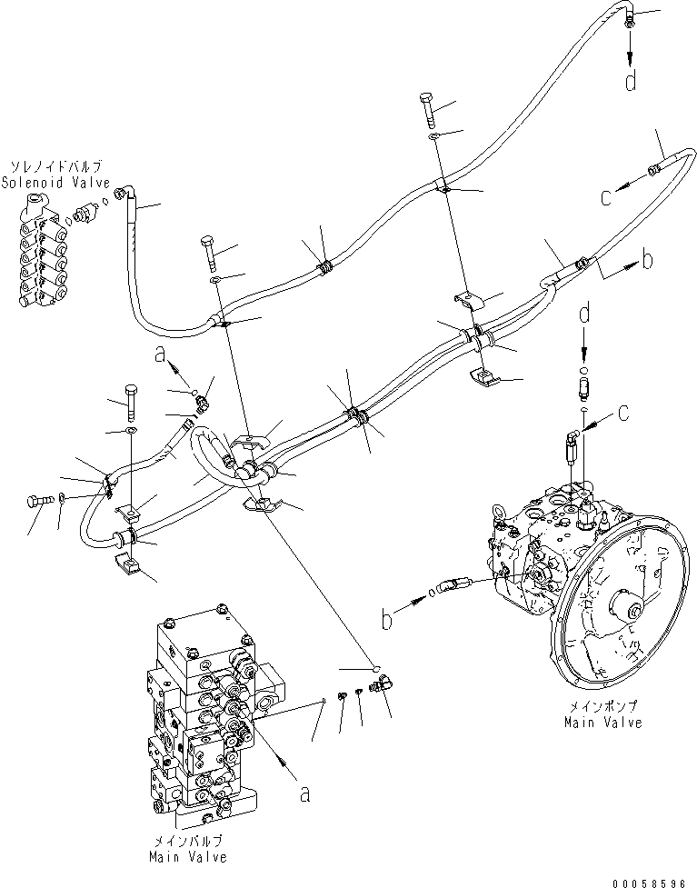 Excavators Komatsu / PC138USLC-8 S/N 20001-24509 (For North America)(pc138u4c) / L.S. LINE(#20001-)(150280 : H1810-01A0)