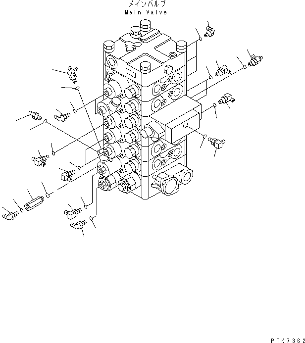 Excavators Komatsu / PC138US-2 S/N 1001-UP(pc138usr) / ARM ? BUCKET AND OFFSET LINE (2/3)(#1001-2600)(150270 : H1220-02A0)