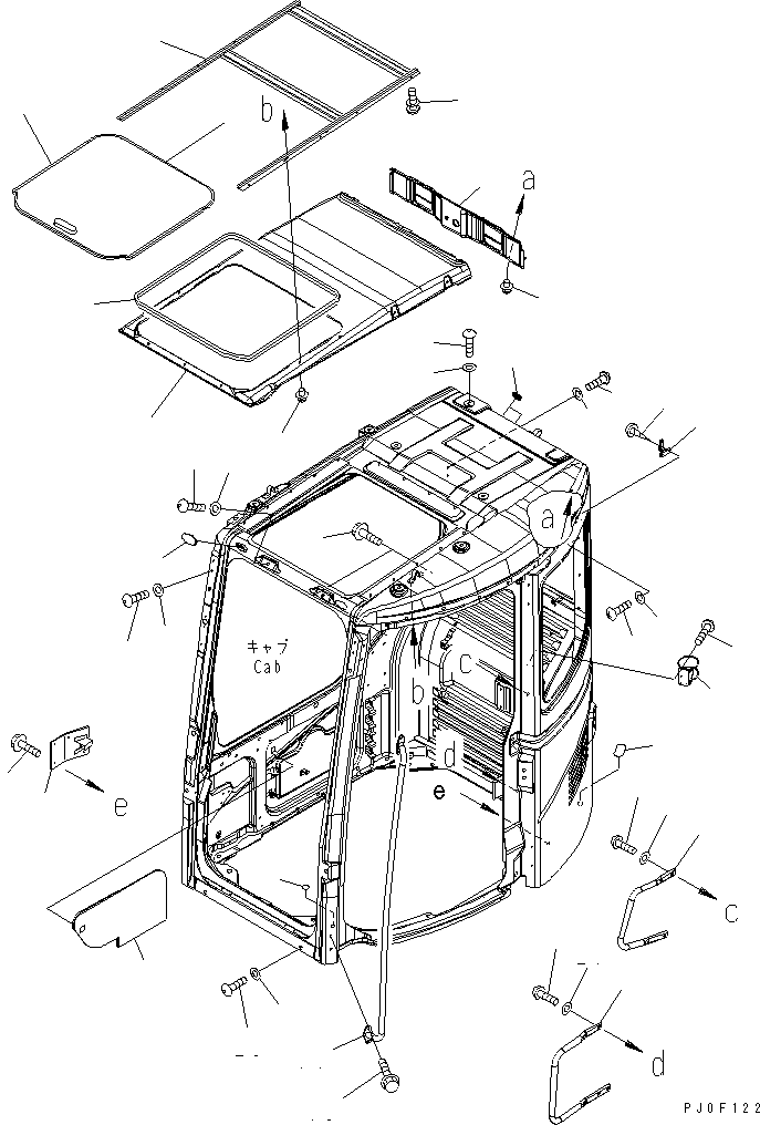 Excavators Komatsu / PC138US-2 S/N 1001-UP(pc138usr) / OPERATOR