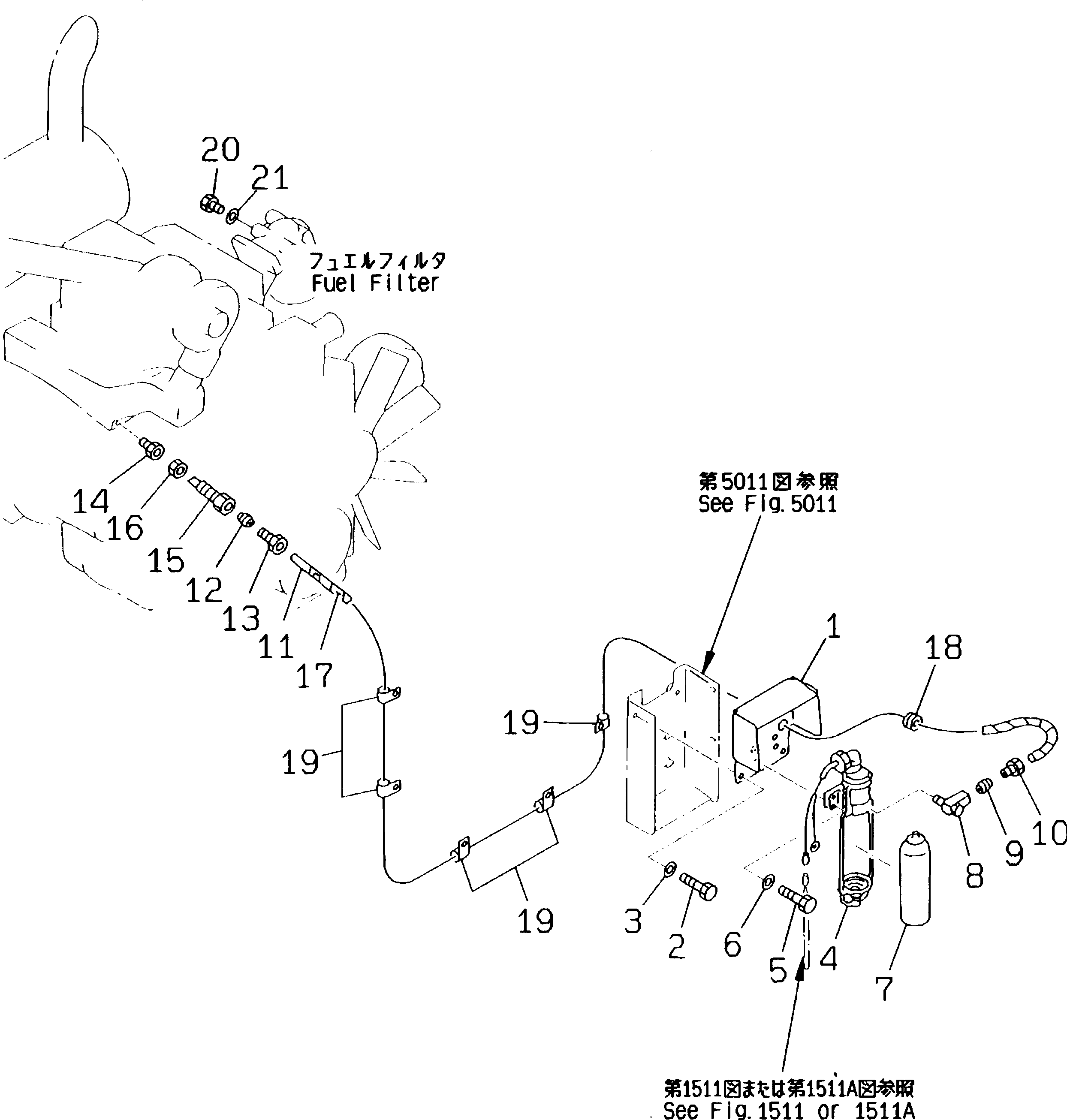 Excavators Komatsu / PC150NHD-5K S/N K20001-UP(pc150nhu) / ETHER START(030390 : 1701)