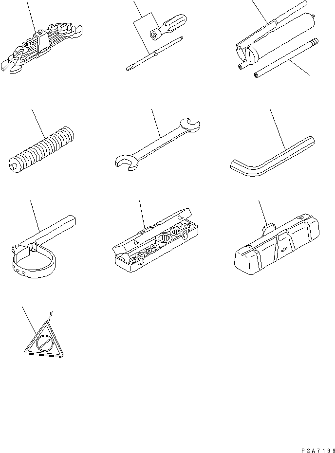 Excavators Komatsu / PC150NHD-5K S/N K20001-UP(pc150nhu) / TOOL(240090 : 9901)