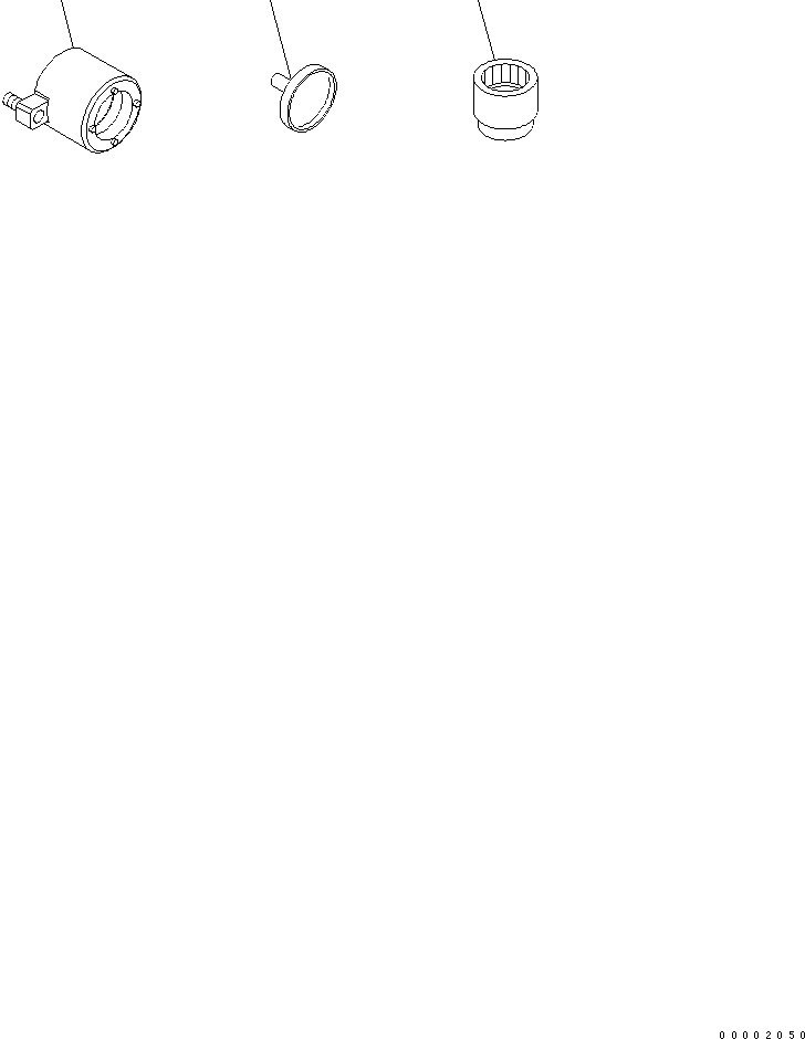 Komatsu parts book diagram for PC160LC-7K-KA S/N K40001-UP: TOOL (FOR SWING MOTOR AND MACHINERY)