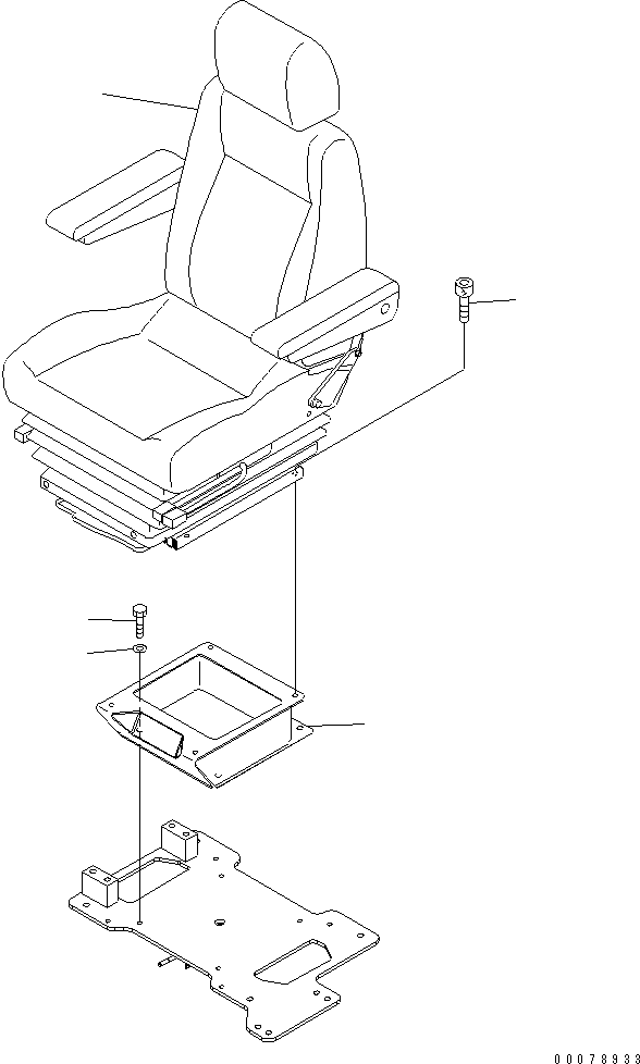 Excavators Komatsu / PC160LC-7E0 S/N 20001-UP (TIER 3)(pc160l1c) / OPERATOR