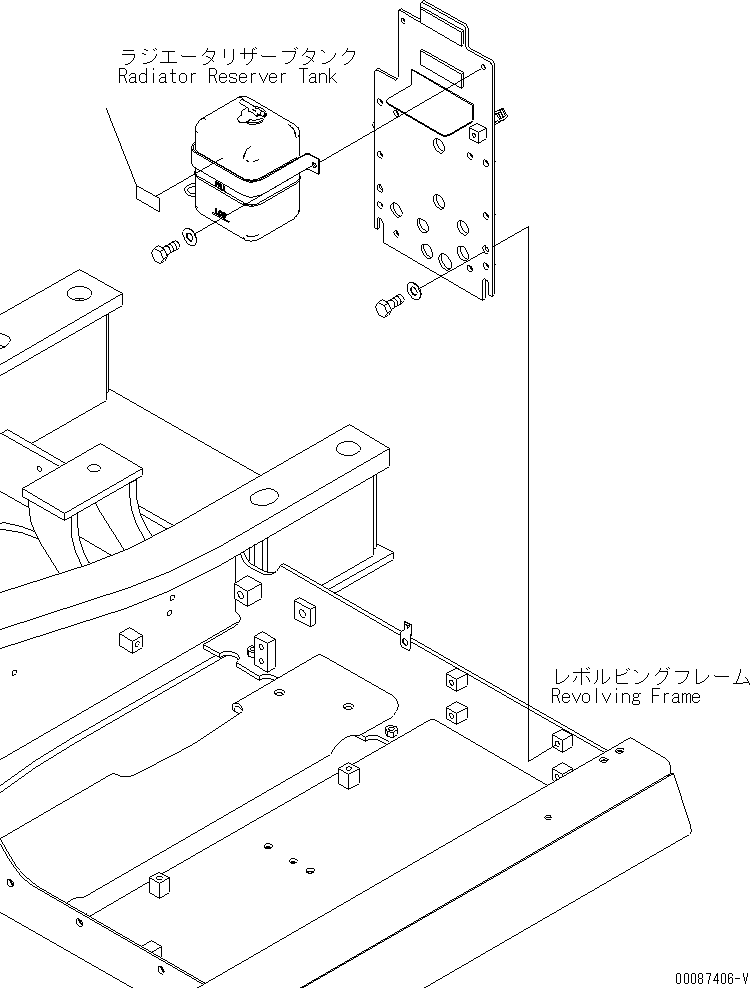 Komatsu parts book diagram for PC160LC-7E0 S/N 20001-UP (TIER 3): PLATE (ENGLISH)(#20142-)