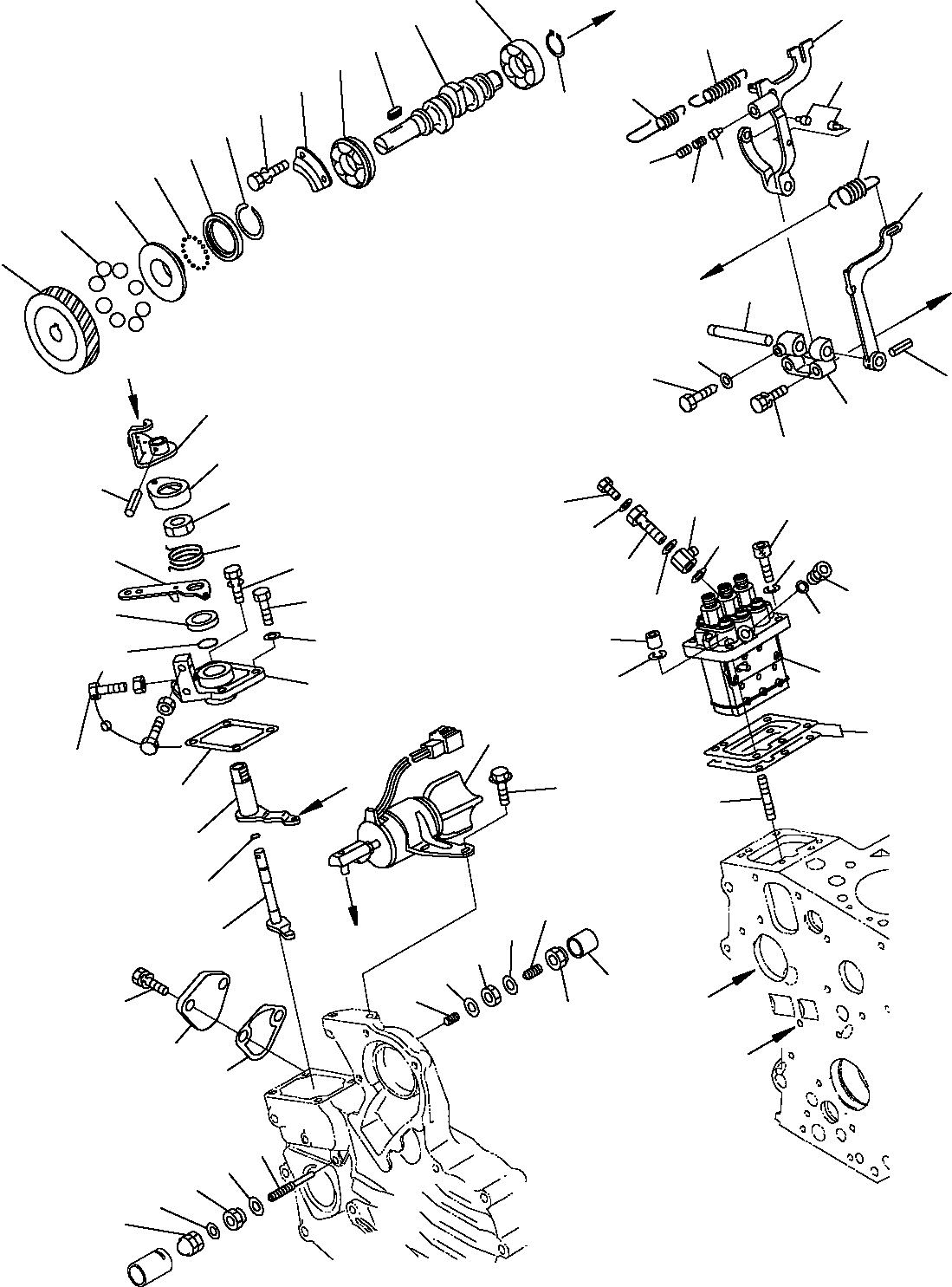 Excavators Komatsu / PC16R-2 S/N F00003-Up(pc16r_2) / FUEL INJECTION PUMP(A-0060 : 0401)