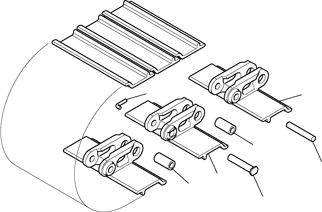 Excavators Komatsu / PC16R-2 S/N F00003-Up(pc16r_2) / TRACK SHOE (FOR STEEL SHOE) (FOR VARIABLE GAUGE UNDERCARRIAGE)(D-0180 : 3425)