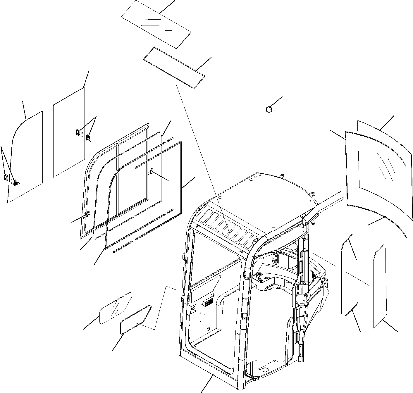 Excavators Komatsu / PC16R-2 S/N F00003-Up(pc16r_2) / CAB (1/8)(F-0140 : 5210)