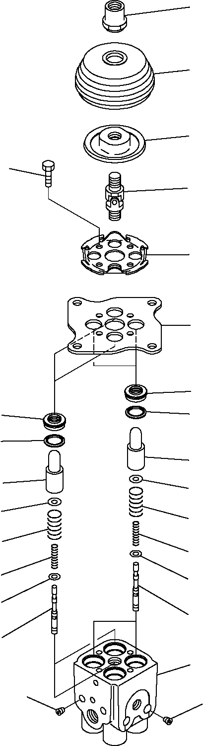 Excavators Komatsu / PC16R-2 S/N F00003-Up(pc16r_2) / L.H. AND R.H. PPC VALVES(G-0030 : 6240)