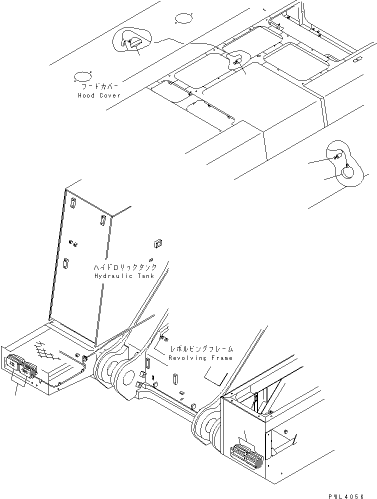 Excavators Komatsu / PC1800-6 S/N 10001-UP(pc1800-c) / ELECTRICAL SYSTEM (LAMP)(#10003-10999)(120130 : E0200-05A0A)