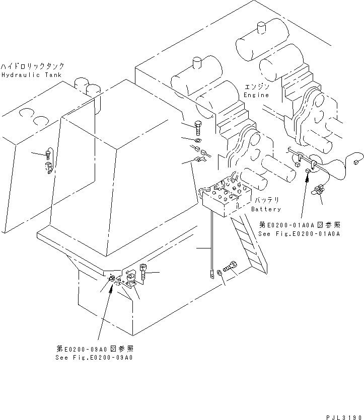 Excavators Komatsu / PC1800-6 S/N 10001-UP(pc1800-c) / ELECTRICAL SYSTEM (SENSOR)(#10001-10002)(120210 : E0200-10A0)