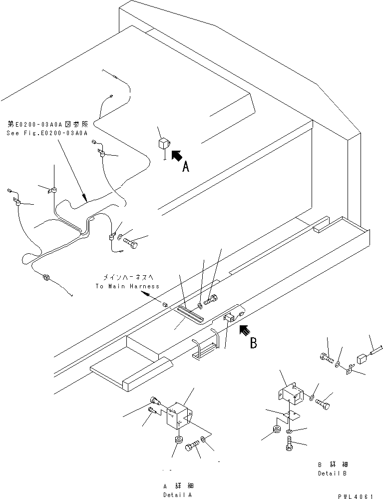 Excavators Komatsu / PC1800-6 S/N 10001-UP(pc1800-c) / ELECTRICAL SYSTEM (SENSOR)(#10003-10999)(120230 : E0200-11A0)