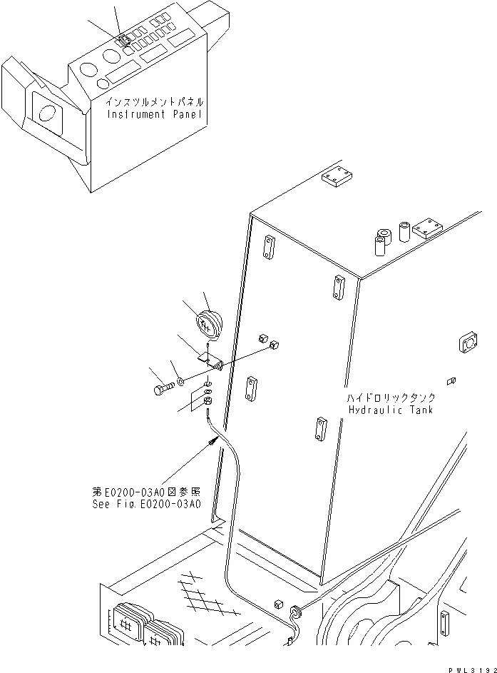 Excavators Komatsu / PC1800-6 S/N 10001-UP(pc1800-c) / FOG LAMP(#10002-)(120320 : E0201-01A1)