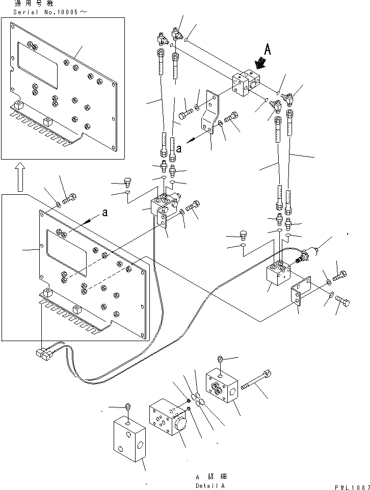 Excavators Komatsu / PC1800-6 S/N 10001-UP(pc1800-c) / SOLENOID VALVE (2/2)(#10001-10999)(180850 : H1831-02A0)