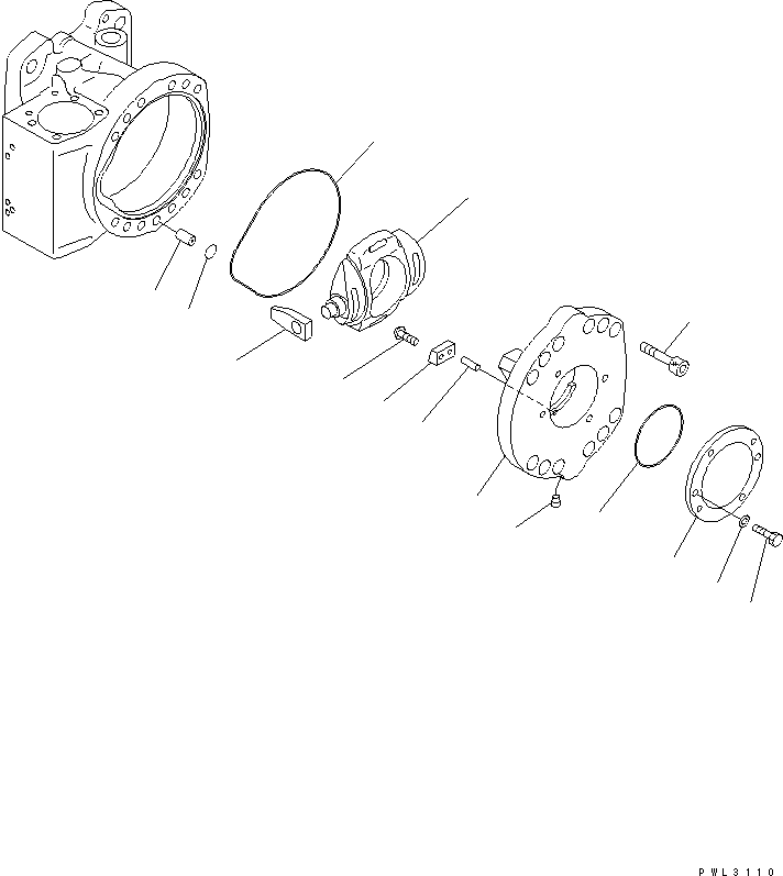 Komatsu parts book diagram for PC1800-6-M1 S/N 10001-UP: MAIN PUMP (6/15) (WITH TVC VALVE)(#10011-)