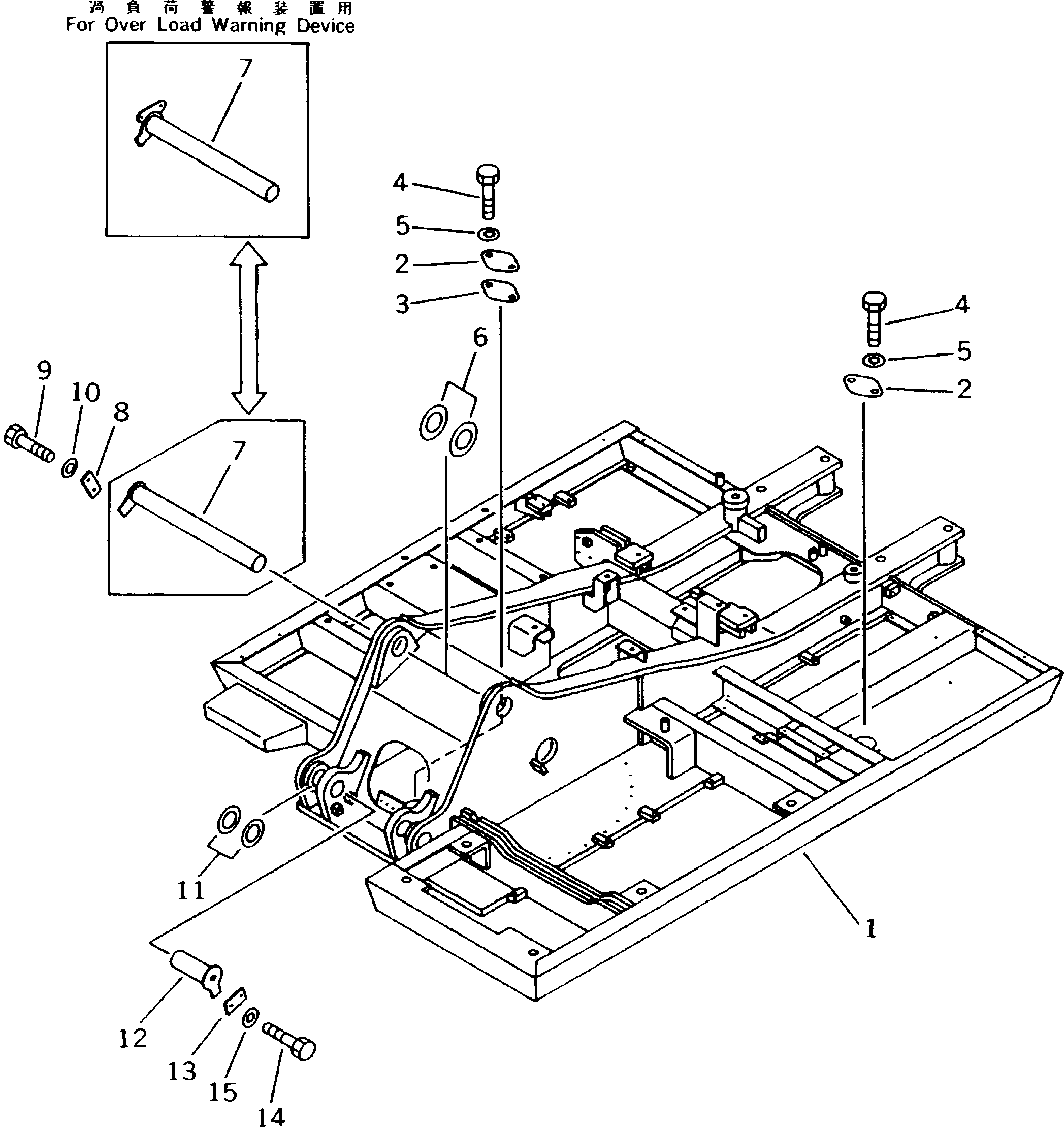 Excavators Komatsu / PC180NLC-5K S/N K20001-UP(pc180nlu) / REVOLVING FRAME(120160 : 4601)