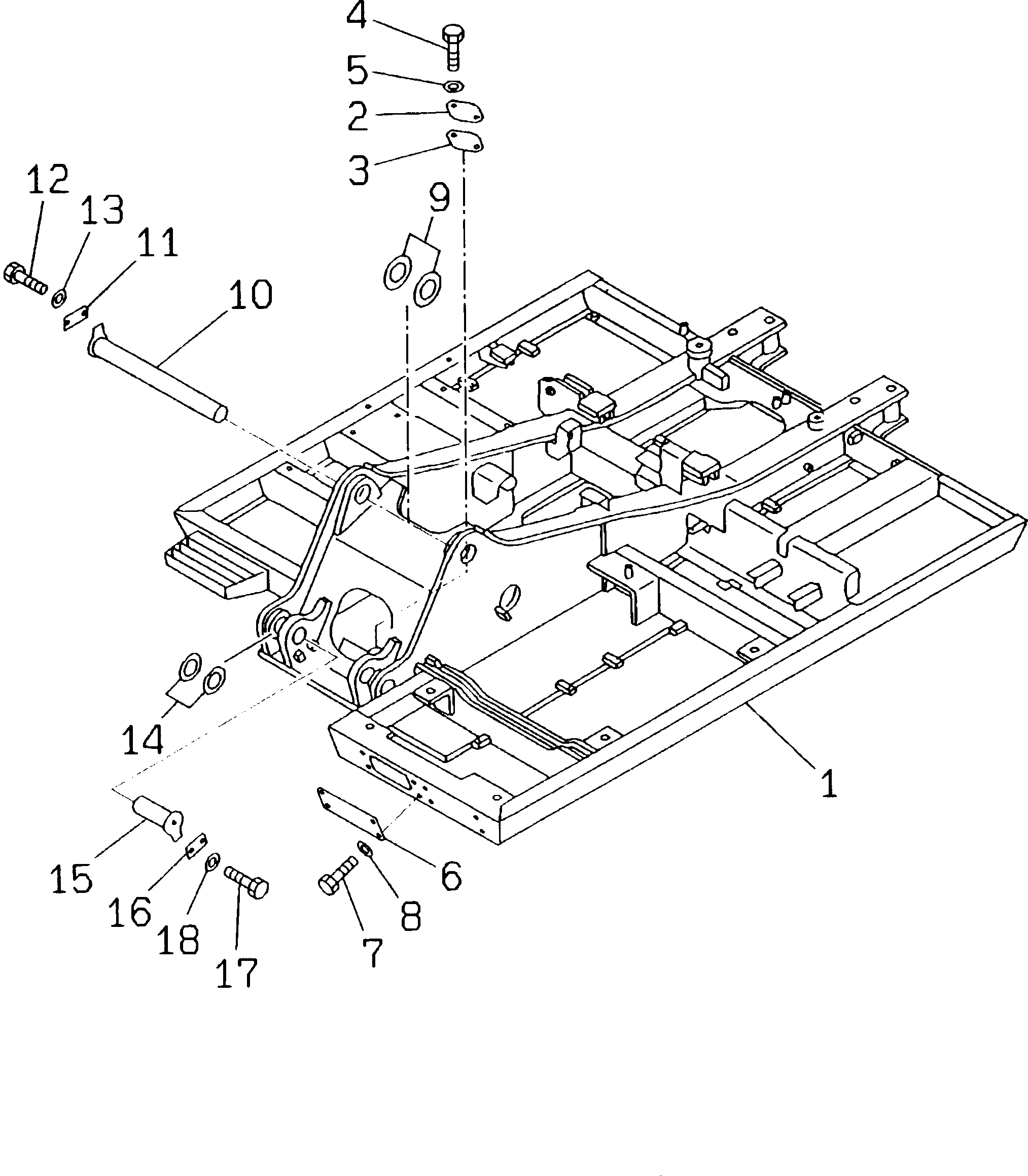 Excavators Komatsu / PC180NLC-5K S/N K20001-UP(pc180nlu) / REVOLVING FRAME (FOR WIPER MOTOR LESS)(120180 : 4603)