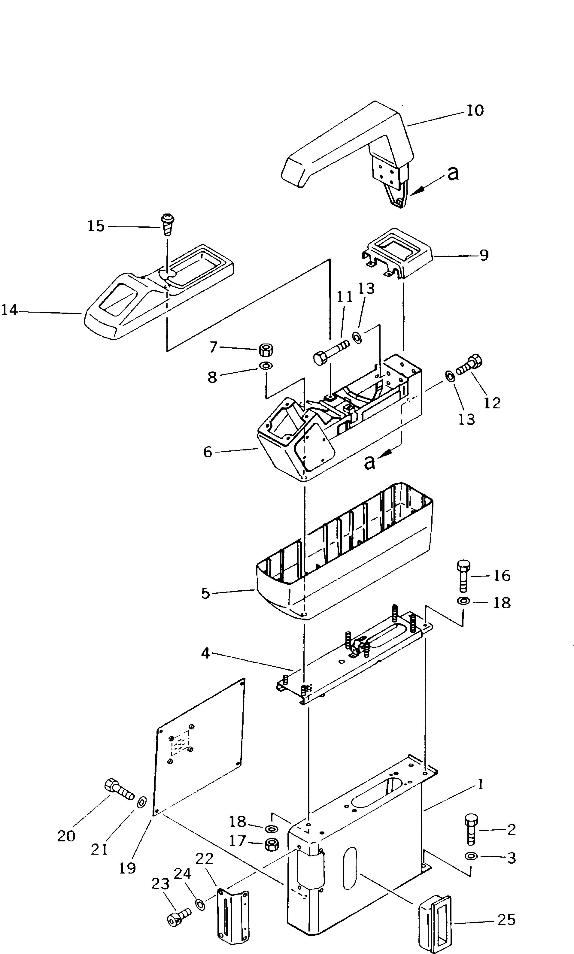 Excavators Komatsu / PC180NLC-5K S/N K20001-UP(pc180nlu) / LEFT STAND(150090 : 5111)