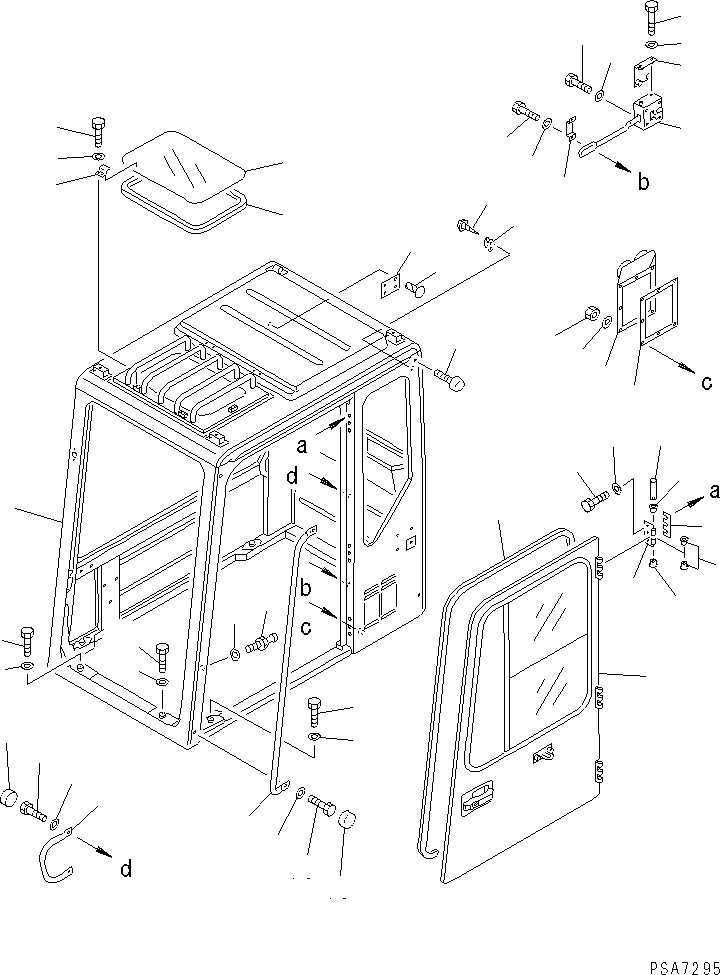 Excavators Komatsu / PC180NLC-5K S/N K20001-UP(pc180nlu) / OPERATOR
