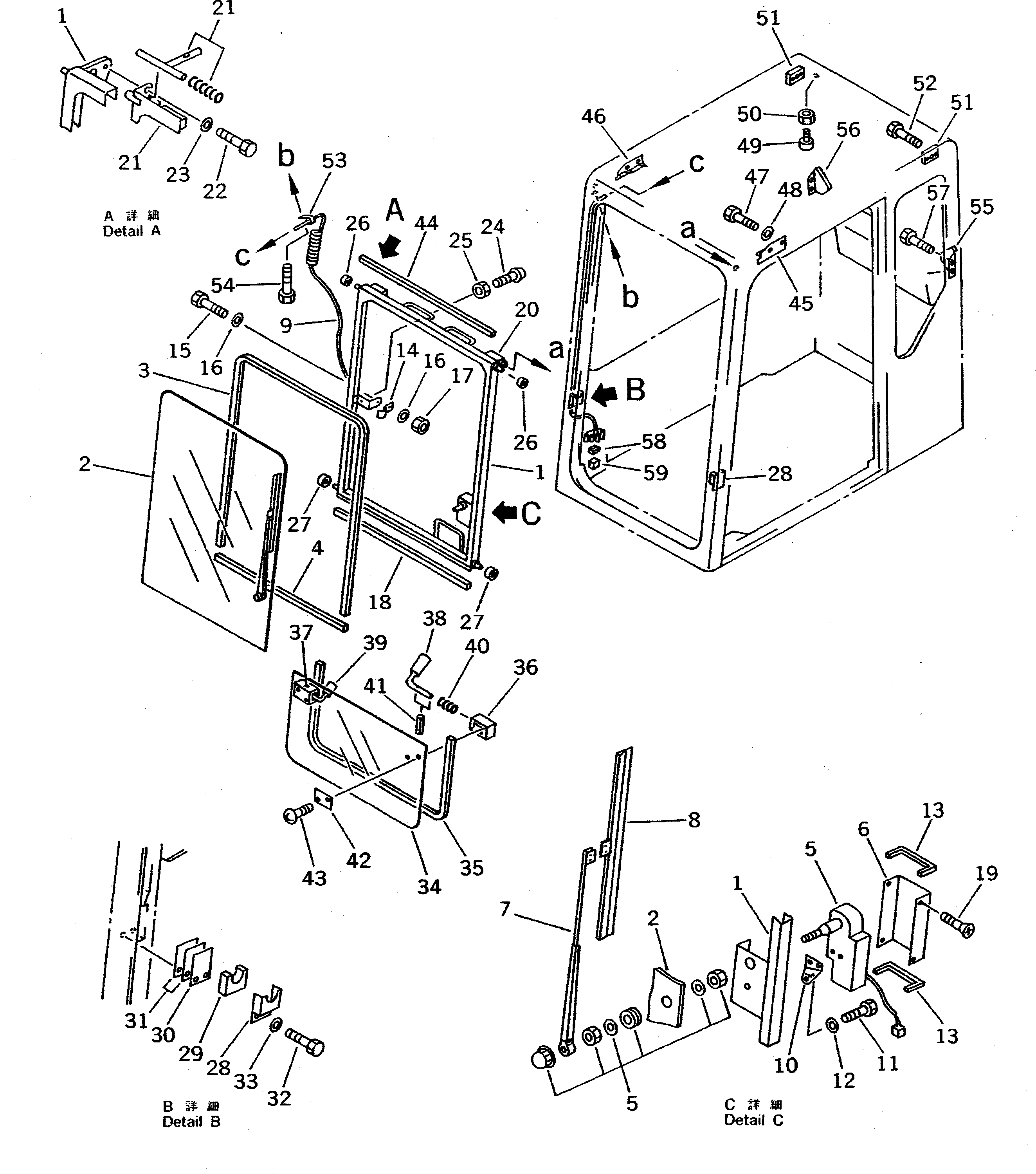 Excavators Komatsu / PC180NLC-5K S/N K20001-UP(pc180nlu) / OPERATOR