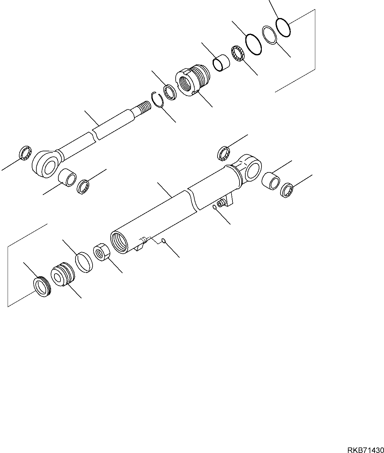Komatsu parts book diagram for PC18MR-5 S/N F10001 AND UP: TRACK FRAME (RUBBER SHOE), INNER PARTS,VARIABLE GAUGE CYLINDER