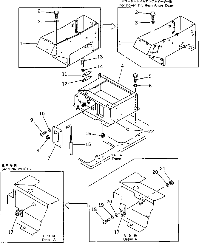 Komatsu parts book diagram for PC20-6 S/N 24001-UP: MACHINE CAB (2/3)