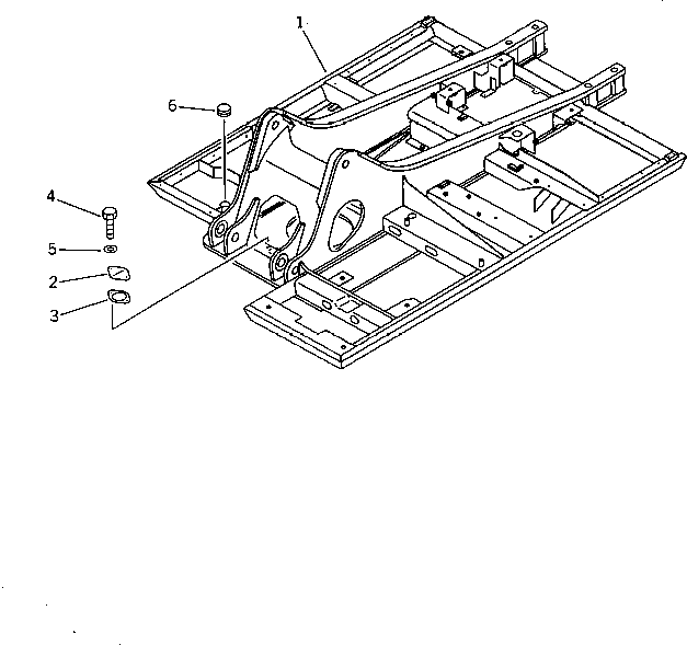 Komatsu parts book diagram for PC200-5 S/N 45001-UP: REVOLVING FRAME (COLD WEATHER A SPEC.) (FOR ADDITIONAL PIPING)