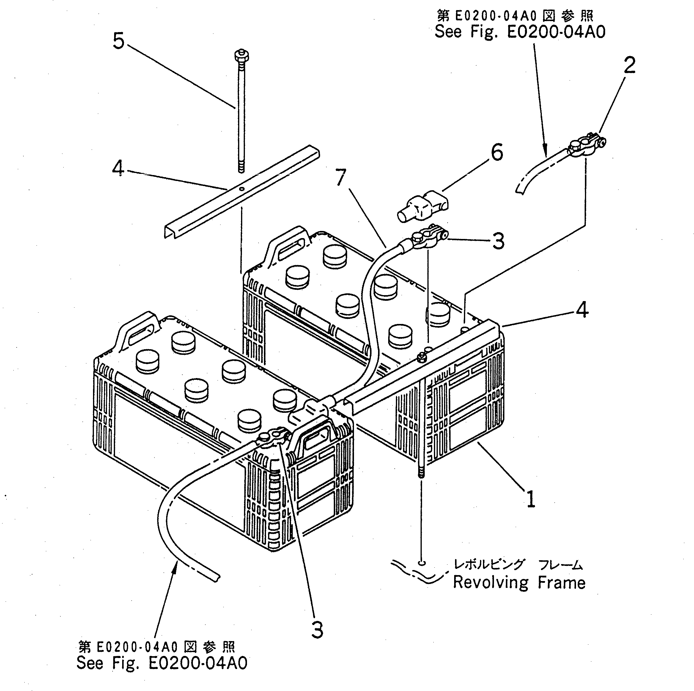 Excavators Komatsu / PC200-6J S/N 80001-UP(pc200-9r) / BATTERY (LARGE CAPACITY) (WET) (NX300)(#80001-86929)(120040 : E0100-01A3)