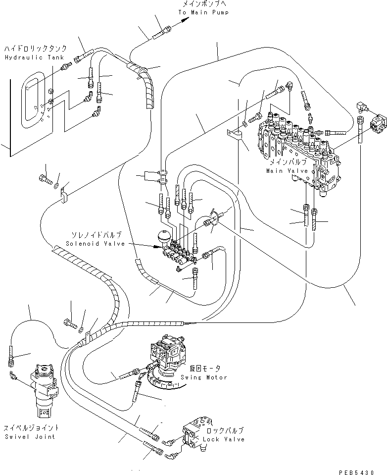 Excavators Komatsu / PC200-6J S/N 80001-UP(pc200-9r) / SOLENOID VALVE (2 ACTUATOR) (3 ACTUATOR) (SOLENOID VALVE LINE)(#94999-96513)(151570 : H1831-02A2)