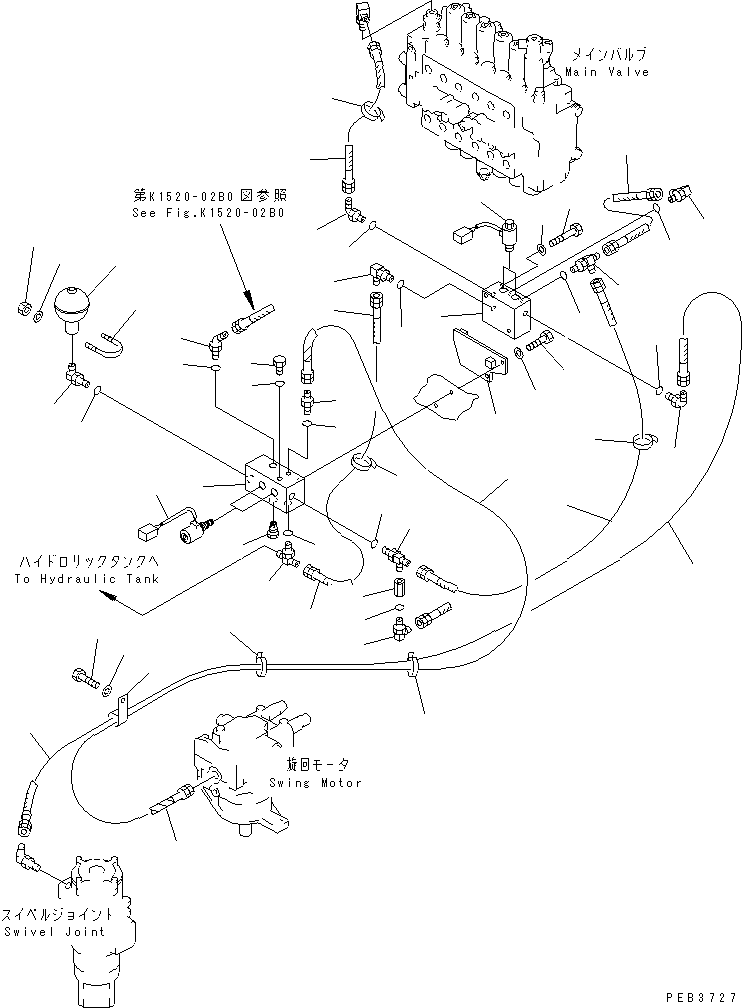 Excavators Komatsu / PC200-6Z S/N 80001-UP(pc200-br) / SOLENOID VALVE (MECHANICAL SWING BRAKE) (DRAWBAR PULL UP SPEC.)(#86930-94998)(151890 : H1831-01A3A)