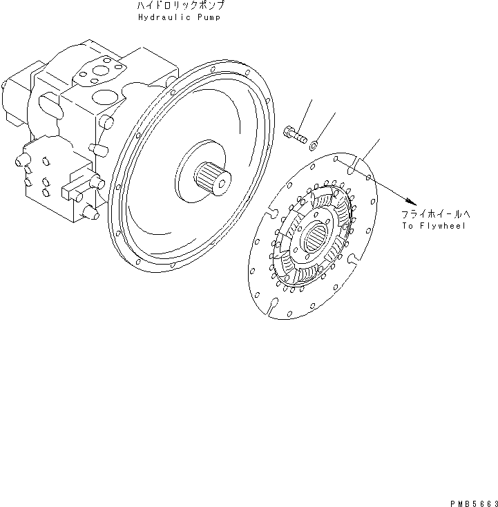 Komatsu parts book diagram for PC200EL-6K S/N K30001-UP: DAMPER(#K30001-K31999)