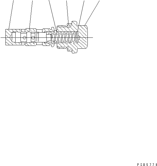 Komatsu parts book diagram for PC200EN-6K S/N K30001-UP: TRAVEL MOTOR (3/3)