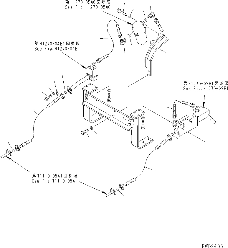 Excavators Komatsu / PC200LC-6 S/N 80001-UP (Overseas Version)(pc200l2c) / ATTACHMENT LINE (BREAKER) (RETURN LINE)(#100717-102448)(151710 : H1270-06B1)