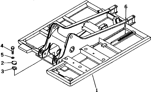 Excavators Komatsu / PC200LC-6 S/N 80001-UP (Overseas Version)(pc200l2c) / REVOLVING FRAME(#86930-91086)(180020 : J1110-01A0A)