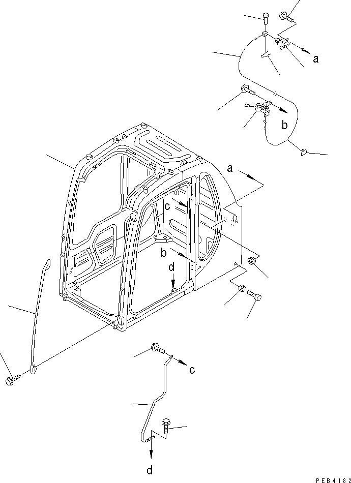 Excavators Komatsu / PC200LC-6 S/N 80001-UP (Overseas Version)(pc200l2c) / OPERATOR