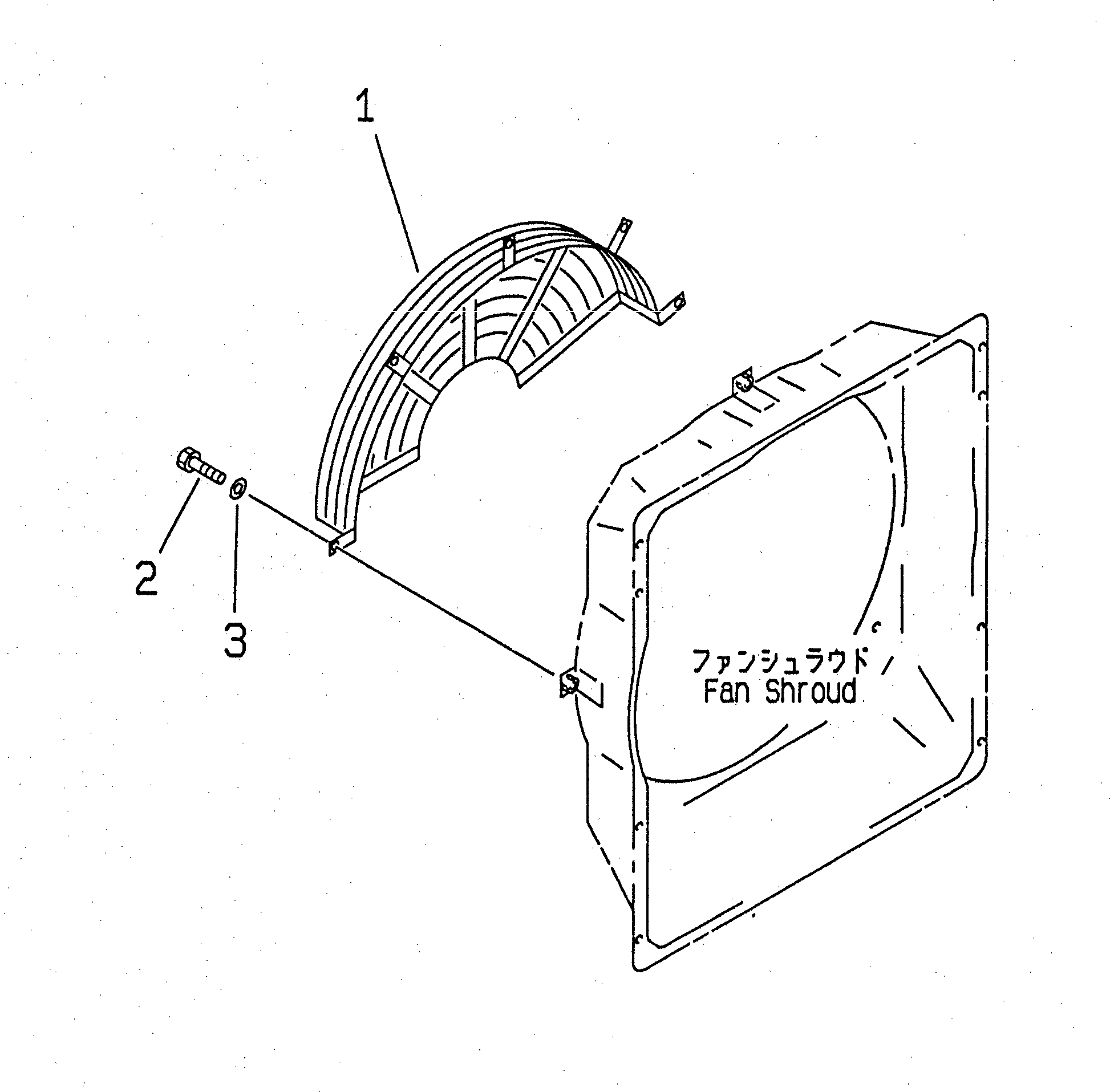 Excavators Komatsu / PC200LC-6 S/N 80001-UP(pc200l2r) / COOLING (FAN GUARD)(#80001-90129)(060110 : C0100-04A0)