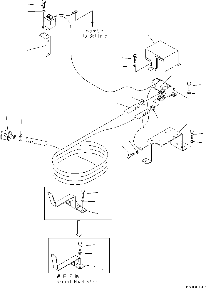 Excavators Komatsu / PC200LC-6 S/N 80001-UP(pc200l2r) / FUEL SELF CHARGE PUMP(450010 : W1113-01A0)