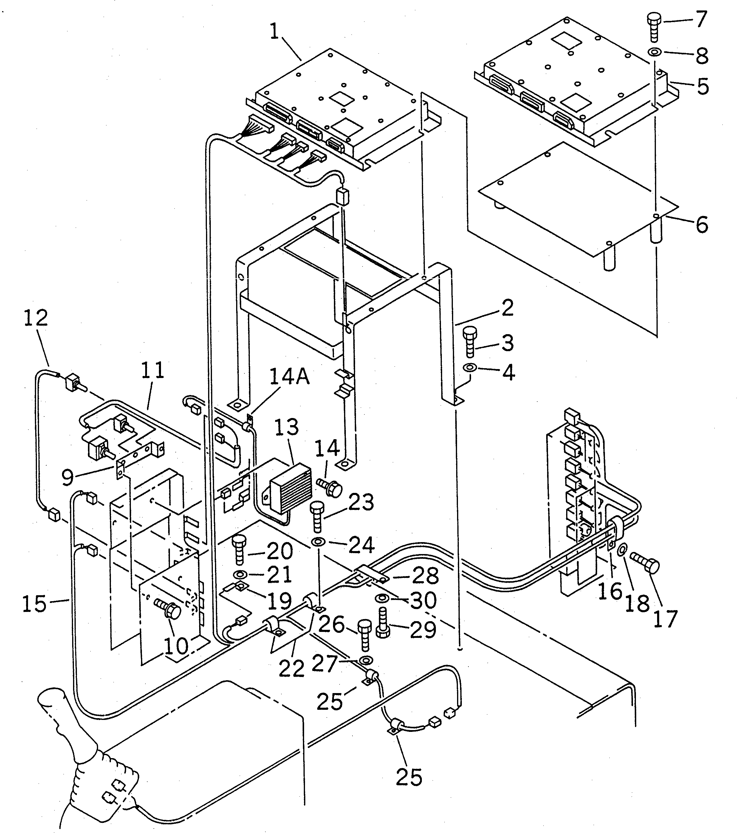 Excavators Komatsu / PC200LC-6H S/N 80001-UP (Hyper GX Spec.)(pc200l3c) / WIRING (ELECTRONIC HARNESS)(#94999-96513)(120290 : E0200-08A3A)