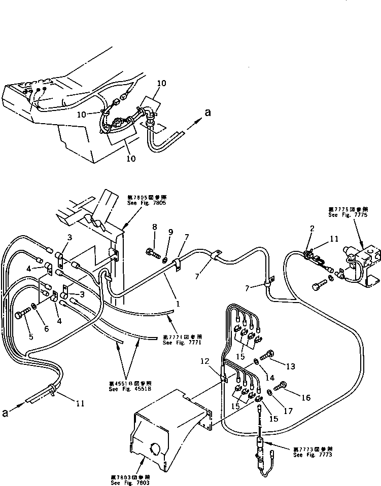 Excavators Komatsu / PC200LC-3 S/N 20001-UP(pc200l5c) / ELECTRICAL SYSTEM (WIRING) (FOR MAGIC ARM)(211180 : 7741)