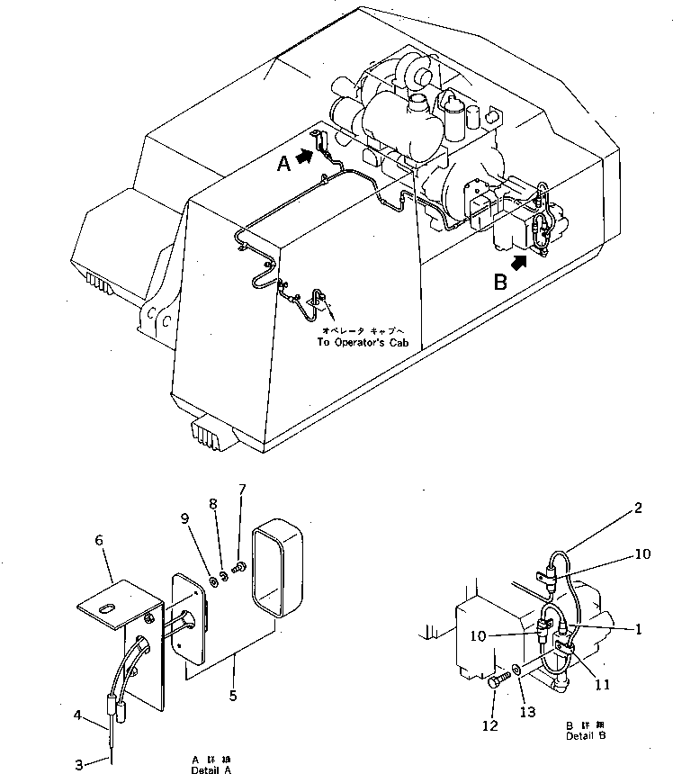Excavators Komatsu / PC200LC-3 S/N 20001-UP(pc200l5c) / ELECTRICAL SYSTEM (2/2) (REGULATION OF SWEDEN)(#25924-)(270240 : 9060A)