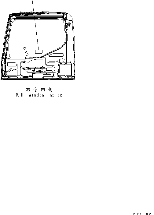 Komatsu parts book diagram for PC200LC-7-BP S/N 200001-UP: PLATE (SIFT PATTERN ? ISO) (JAPANESE)