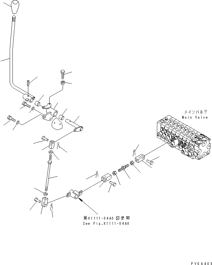 Excavators Komatsu / PC20UU-3 S/N 10001-UP(pc20uu-r) / MAIN CONTROL (BLADE)(210150 : K1111-05A0)