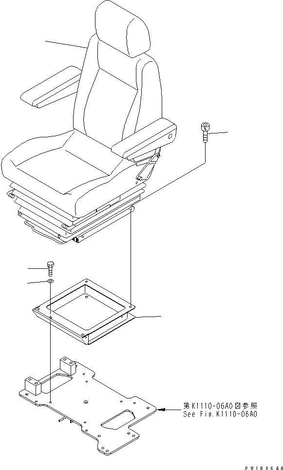 Excavators Komatsu / PC210LC-7-DA S/N 40001-UP(pc210l2r) / OPERATOR