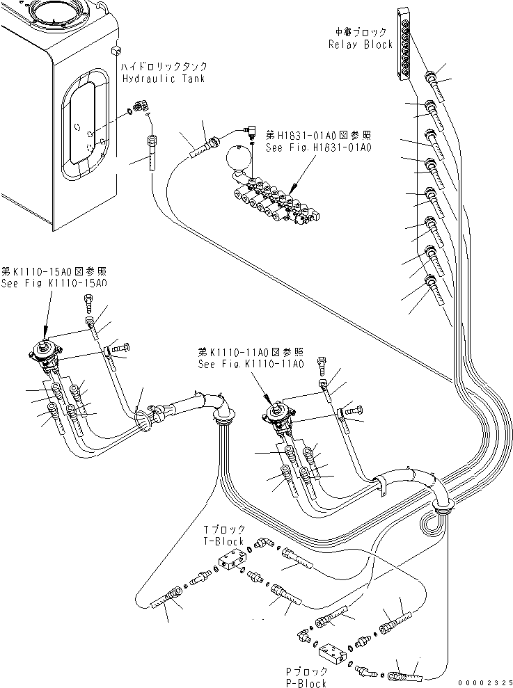 Excavators Komatsu / PC210LC-7-DA S/N 40001-UP(pc210l2r) / FLOOR FRAME (PPC) (2/2)(#40001-50000)(211000 : K1110-21A0)