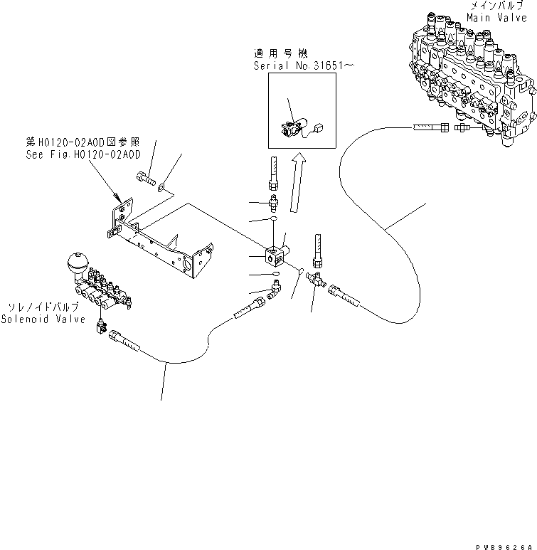 Excavators Komatsu / PC210LC-6 S/N 30001-UP(pc210lcc) / SOLENOID VALVE (SWING STROKE VALVE)(#31425-)(151900 : H1831-03A0)