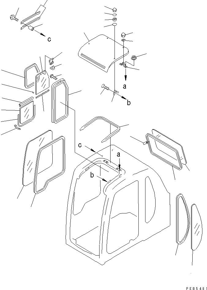 Excavators Komatsu / PC210LC-6 S/N 30001-UP(pc210lcc) / OPERATOR