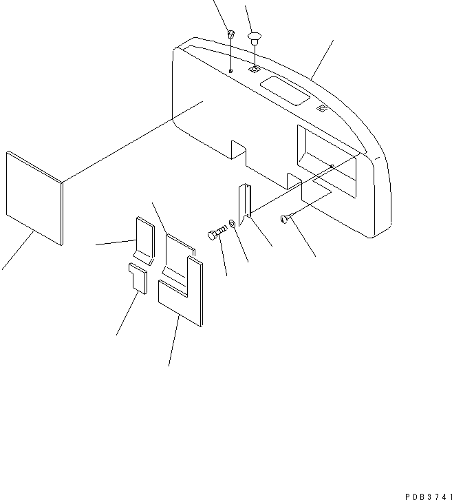 Excavators Komatsu / PC210LC-6 S/N 30001-UP(pc210lcc) / COUNTER WEIGHT (4450 KG)(#30690-31803)(240450 : M1510-01A1A)